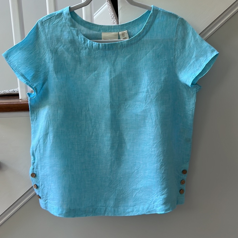 100% Linen Blouse